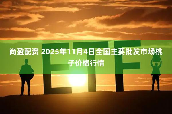 尚盈配资 2025年11月4日全国主要批发市场桃子价格行情